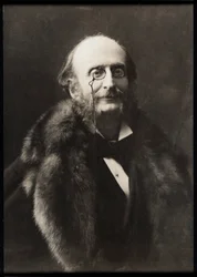 Porträt von Jacques Offenbach (1819-1880), französischer Komponist und Cellist